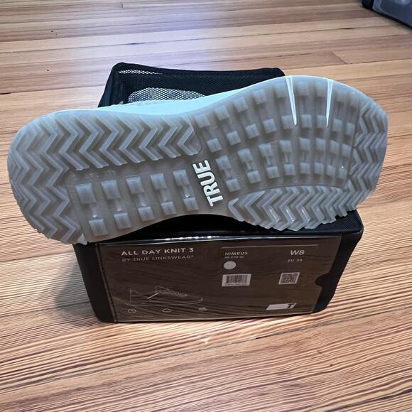 Women's All Day Knit 3 Gray Shoes - Picture 4 of 7